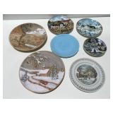 Collector plates, 1974 Fenton plate