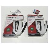 2 Arrow staplers