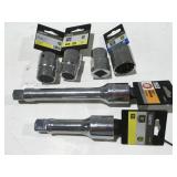 3/4ï¿½ Drive extensions and sockets