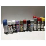 Spray paint unused