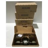 5 Schlage passage latch, door knob
