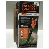 Black and decker, 20 V cordless blower untested