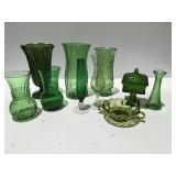 Green glassware