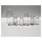 Milk bottles
