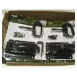 2 National hardware swinging door latch