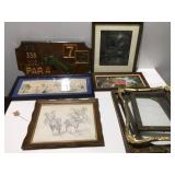 Pictures and picture frames