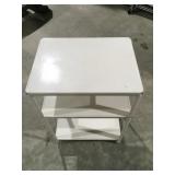 Rolling serving tray