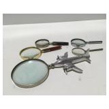 Magnifying glasses