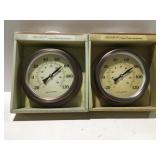 Acu-Rite copper finish thermometers