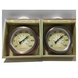 Acu-Rite copper finish thermometers