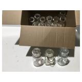 Vintage small canning jars