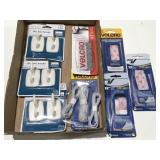 Velcro items and double hooks