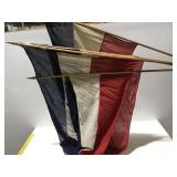 Flags poles 4 foot long