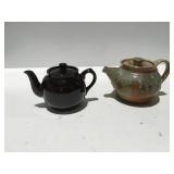 Pottery and ceramic tea pots