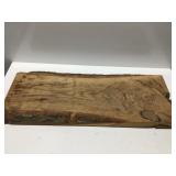 Live edge piece of wood approximately 37ï¿½ x 15ï¿½