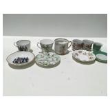 Cups and saucers