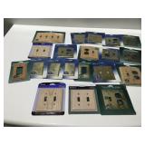 Light switch, and outlet covers