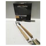 Grill zone, grill cover, and grill Forks