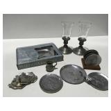 Metal & pewter decor items