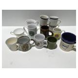Miscellaneous coffee mugs