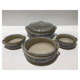 Pottery  dish set
