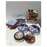 Christmas tins