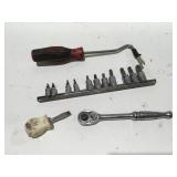 Snap on tool items