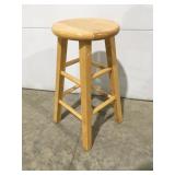 Wood stool