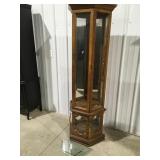 Curio cabinet 70" tall