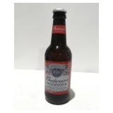 Budweiser millennium 14 1/2 " glass bottles