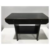 Wood bench, 24" wide 18" tall