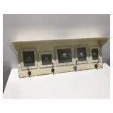 Hobby lobby shelf hall tree with pictures frames