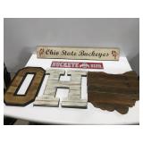 Ohio state buckeyes signs