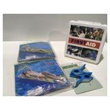 Pool floats first aid kit