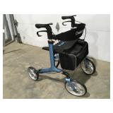 Oasis space rolling walker and seat