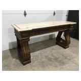 Decorative entryway/hall table 66"Heavy