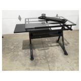 Glass top of drafting table 36" x 24"