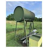 Elevated Gas Tank- Empty