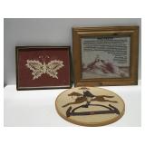 Framed artwork