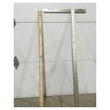 Johnson level ruler and T-square