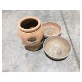 Terra-cotta pottery
