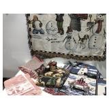 Holiday throws and more