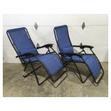 2 Zero gravity chairs