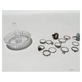 Rings and ring holder