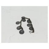 Antique coin bracelet