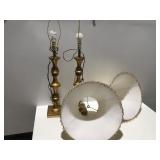 Two table lamps