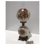 Victorian gone with the wind style lamp