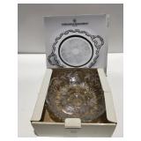 International silver company platter mikasa Glass