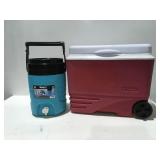 Rubbermaid cooler igloo beverage cooler