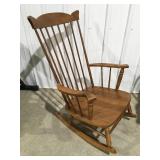 Wood rocker some damage